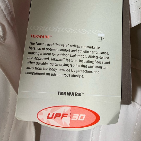 The North Face | Women’s Long Sleeve Batura Shirt in Moonlit Ivory - Large - Picture 7 of 11